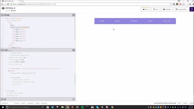 Let's Codepen: #1 CSS Animated Dropdown Menu смотреть онлайн