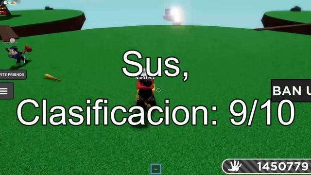 SUS (Explicando Admin Gloves) | Slap Battles Roblox смотреть онлайн