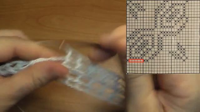 Филейное вязание. Декоративная подушка. смотреть онлайн