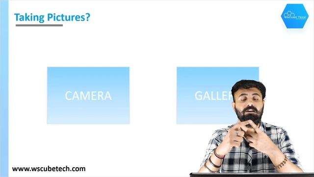 Taking Pictures in Android | Using Camera App to Capture and Show Image | Android Tutorial смотреть онлайн