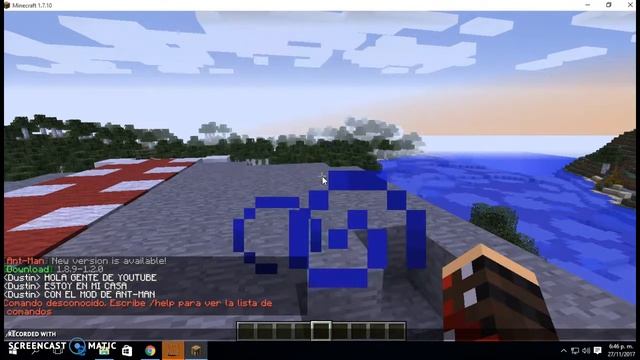 mi casa minecraft con el mod de Ant-man смотреть онлайн