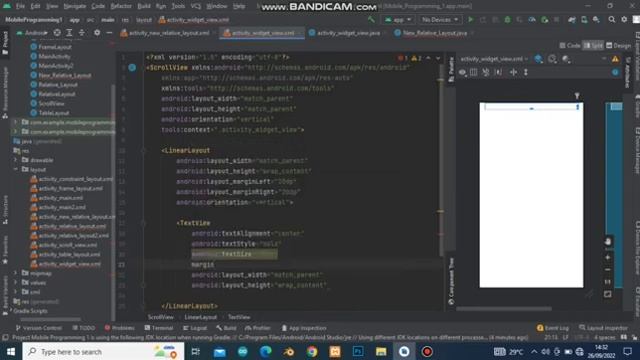 Contoh Widget View (Android Studio) смотреть онлайн