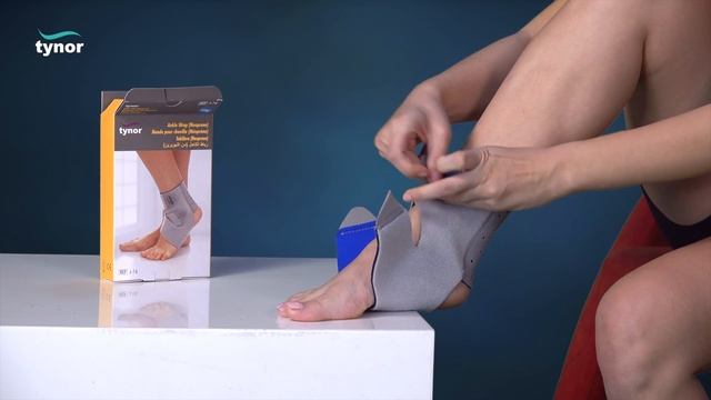 How to wear Tynor Ankle Wrap (Neoprene) to provide firm compression support to the ankle смотреть онлайн