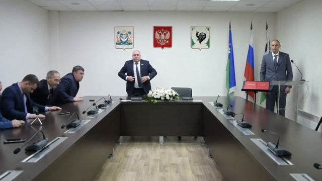 ИНАУГУРАЦИЯ ГЛАВЫ ГОРОДА МЕГИОНА смотреть онлайн