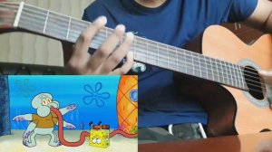 Grass Skirt Chase(Spongebob) - Guitar Fingerstyle