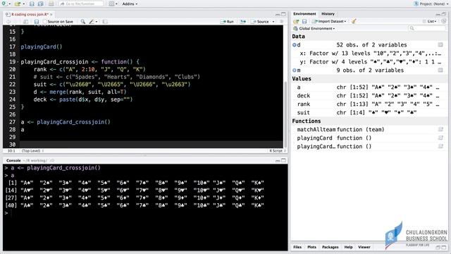 การเขียนโปรแกรมภาษา R: การทำ cross join (Cartesian product) ด้วยฟังก์ชัน merge() смотреть онлайн
