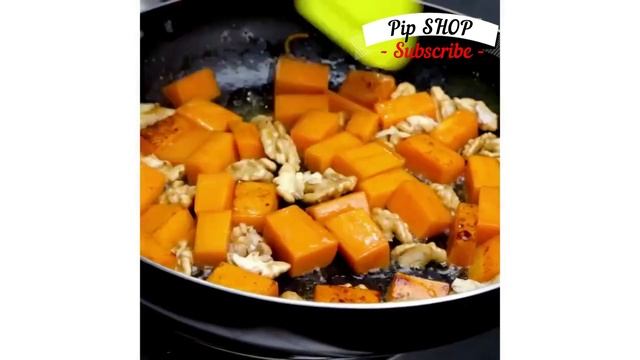 Запеканка с тыквой и орехами смотреть онлайн