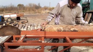 Самодельная мини пилорама.