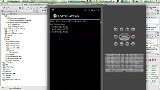 Tworzenie aplikacji dla Android / Moduł 5. Przechowywanie danych, SQLite / Cz. 3 смотреть онлайн