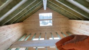 Планировка дома из бруса,1,5 этажа,100 м2