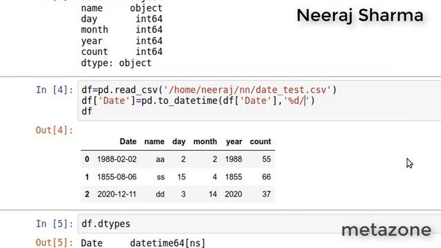 Pandas datetime format смотреть онлайн