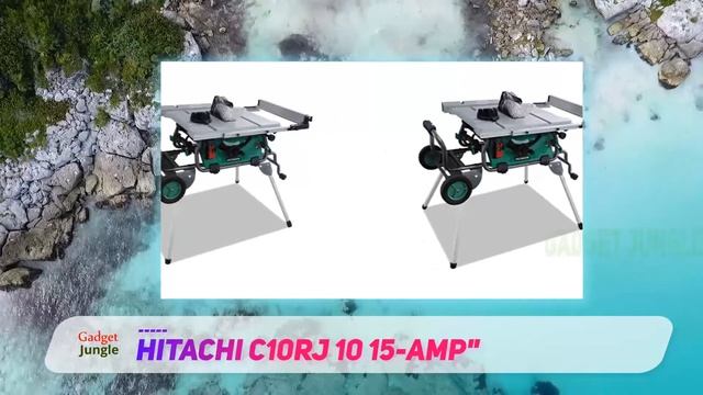Best Portable Table Saws 2022 - Hitachi C10RJ 10" 15-Amp смотреть онлайн