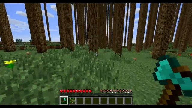 Minecraft Big Tree Biome Mod (Huge Forests!) смотреть онлайн
