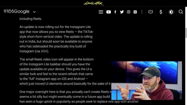 Ever Tried Instagram "Lite"...? смотреть онлайн