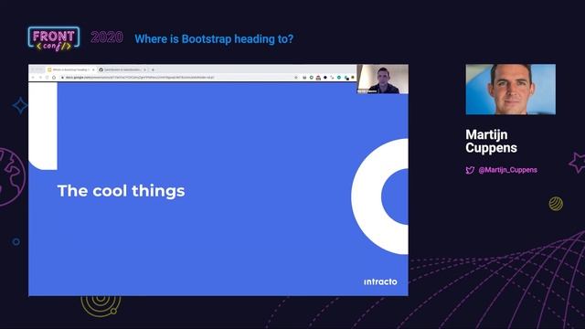 FrontConf 2020 - Martijn Cuppens - Where is Bootstrap heading to? смотреть онлайн