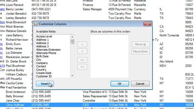 Customizing the Contact List and Exporting to Excel смотреть онлайн