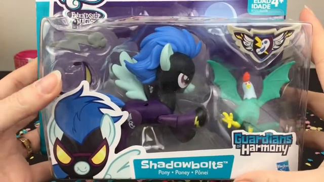 My Little Pony Cutie Mark Crew Guardians of Harmony Shadow Bolts Blind Bag Unboxing смотреть онлайн