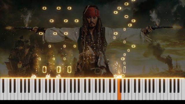 Pirates of the Caribbean OST - Jack Sparrow on Piano [FREE MIDI] смотреть онлайн