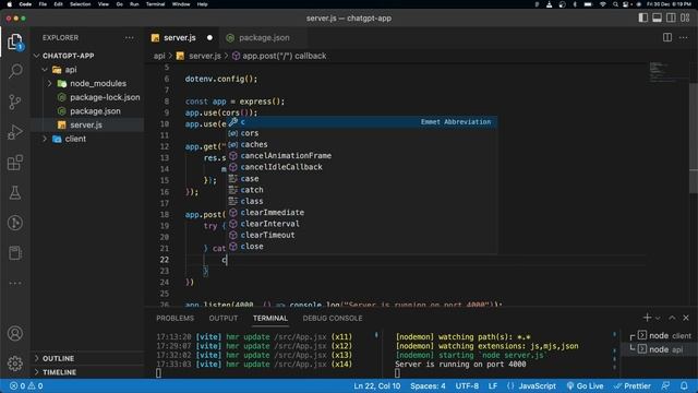 Build & Deploy ChatGPT Ai App with React | OpenAI ChatGPT 3 NLP Model смотреть онлайн