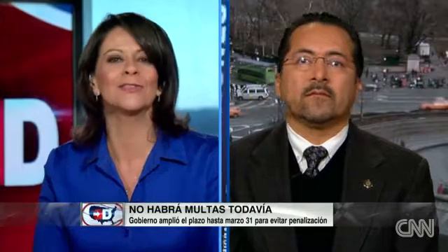 Juan Carlos Hidalgo discute la implementación de Obamacare en CNN en Español смотреть онлайн
