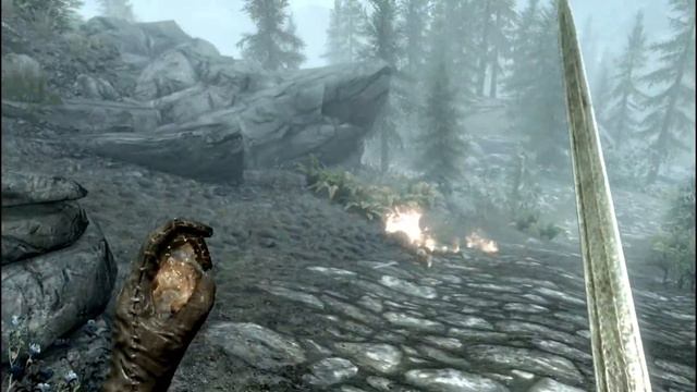 Let's Play Skyrim - 02 - Cowardly Mage смотреть онлайн