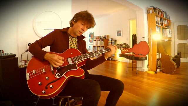 1967 Epiphone "Broadway", cherry (Gibson made Vintage Guitar!!), Part2 смотреть онлайн