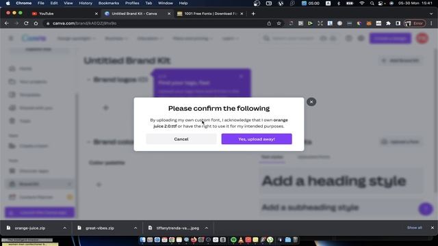 How To Import / Upload Font On Canva.com смотреть онлайн