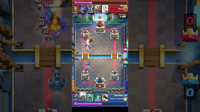 САМЫЙ НЕВЕРОЯТНЫЙ БОЙ В ИСТОРИИ CLASH ROYALE. ДОЛИ СЕКУНДЫ ЗАРЕШАЛИ смотреть онлайн