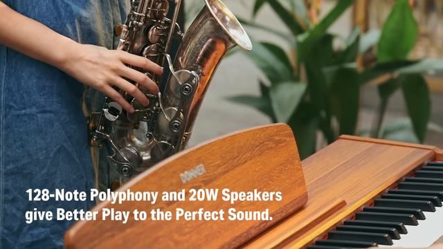 Modern Home Aesthetic & Classic Piano Quality, Donner DDP-80 Digital Piano丨Donner Spotlight