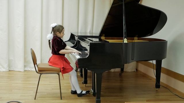 Кубасова Анастасия. Конкурсная программа, 1 класс, 1-я младшая группа. смотреть онлайн