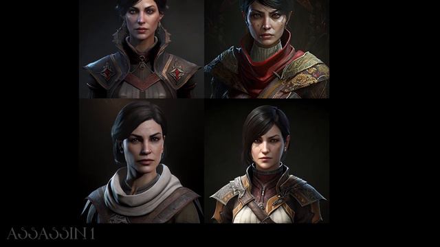 I asked an AI to make all character classes from Diablo 2 Resurrected (using Midjourney) смотреть онлайн