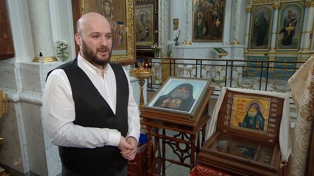 Икона и святыни старца Гавриила и Серафима Саровского смотреть онлайн