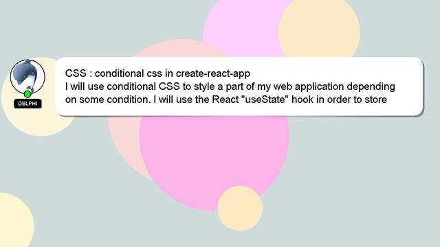 CSS : conditional css in create-react-app смотреть онлайн
