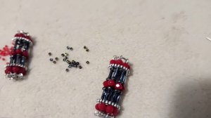 Яркое эффектное украшение "Кармен". Бусины ручной работы. #колье #collar