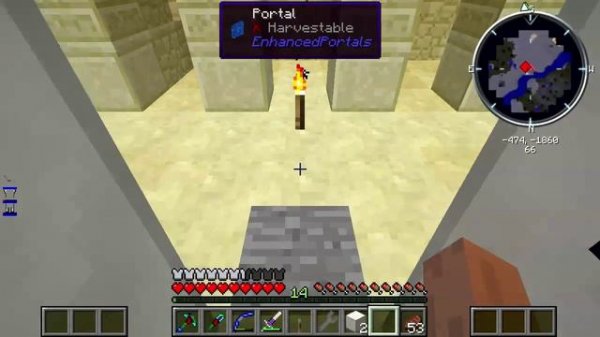 Minecraft Mod Sauce Ep 21 Enhanced Portal Fun HermitCraft Modded Minecraft