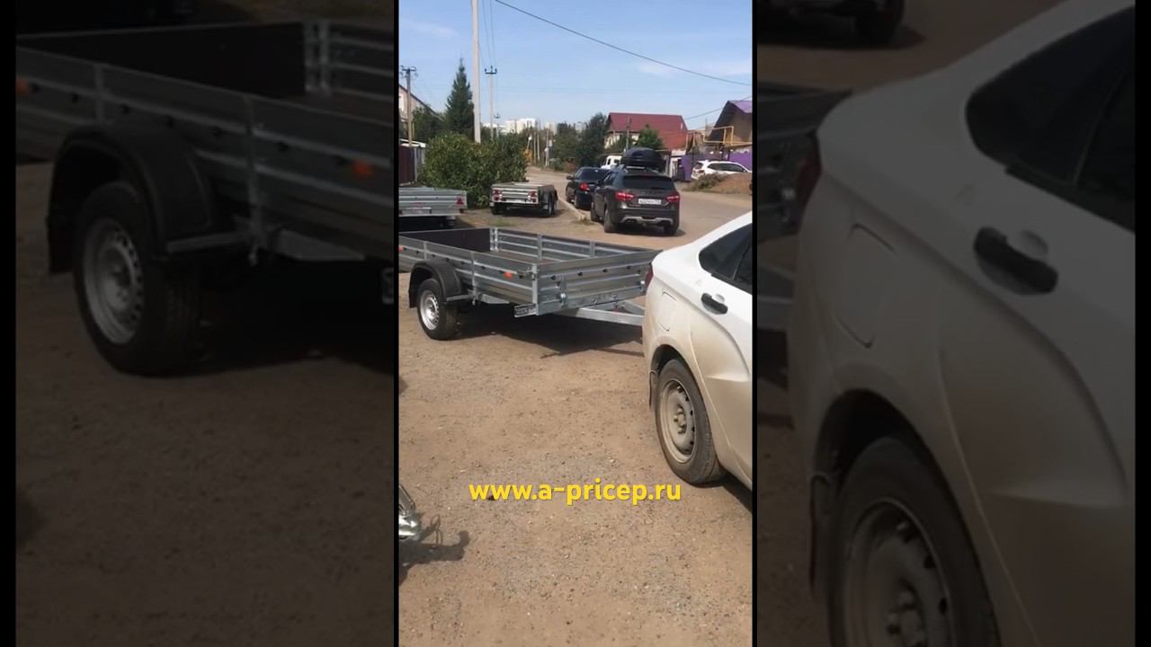Лада Веста и прицеп МЗСА 817705 УФА Казань Наб Челны Чебоксары АРИВА #мзса #веста смотреть онлайн