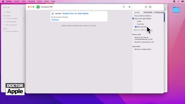 Curso Apple Mac - App Atalhos no macOS 12 Monterey (Public Beta) смотреть онлайн