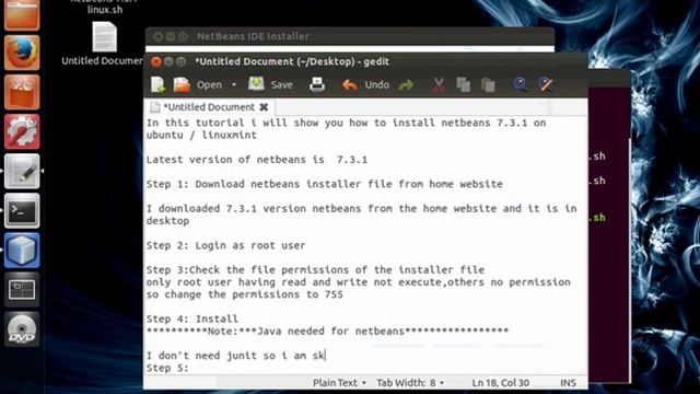 How To Install Netbeans 7.3.1 on Ubuntu / Linuxmint смотреть онлайн