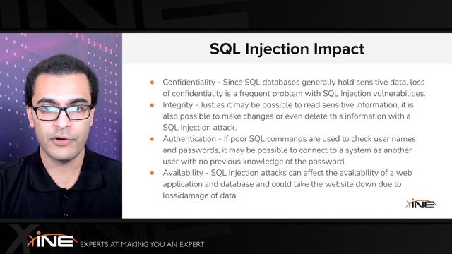 6.2. Introduction to SQL Injection смотреть онлайн