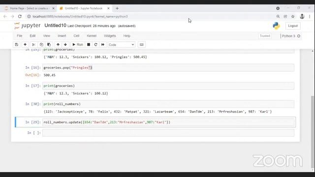 Python Programming by Siddharth Pilli - Class 8 / 12 смотреть онлайн