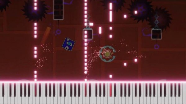 All Geometry Dash Songs Piano Tutorial / Cover (1-21)