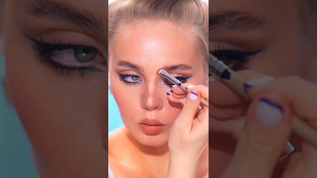 Этот маленький нос я хотела бы всегда. Универсальная схема #красота #макияж #бьютиблогер смотреть онлайн