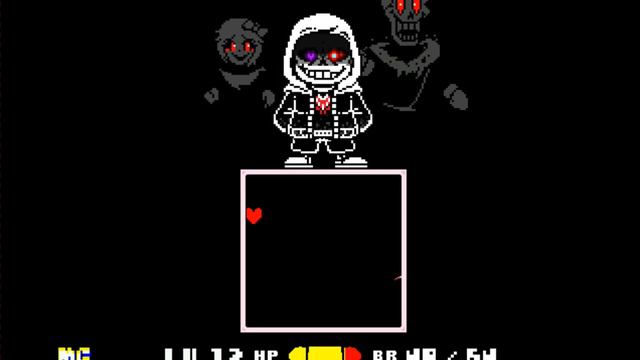 Dust!DDLC Sans battle (Dust Sans Fight) Undertale FanGame смотреть онлайн