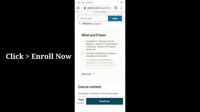 C++ Programming Course Beginner to Advance with Projects | Udemy Paid Course get free смотреть онлайн
