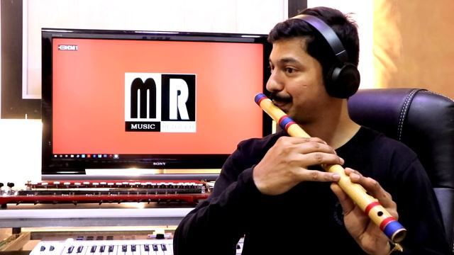 Raah Mein Unse Mulaqat Ho Gayi Flute Cover | Vijaypath | Bollywood Instrumental By Music Retouch смотреть онлайн