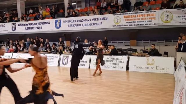 Ukrainian Open Championship 2018 Max Bihus - Angelina Rozgon Samba Adults смотреть онлайн
