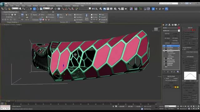 3ds Max Tutorial - Edit Poly Modifier - Modifier Stack 3ds Max - Workshop 02 смотреть онлайн
