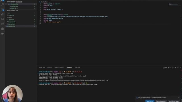 Deploy a Rust app using Rocket and Docker on Koyeb смотреть онлайн