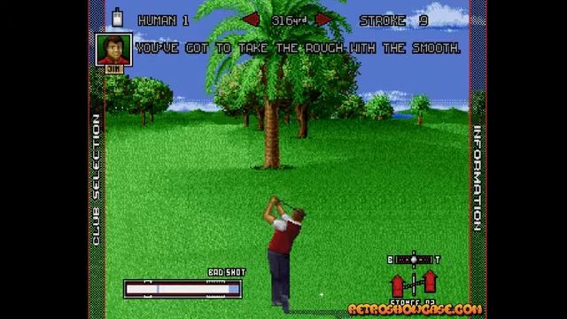 NICK FALDO'S CHAMPIONSHIP GOLF (Amiga Gameplay Sample) смотреть онлайн