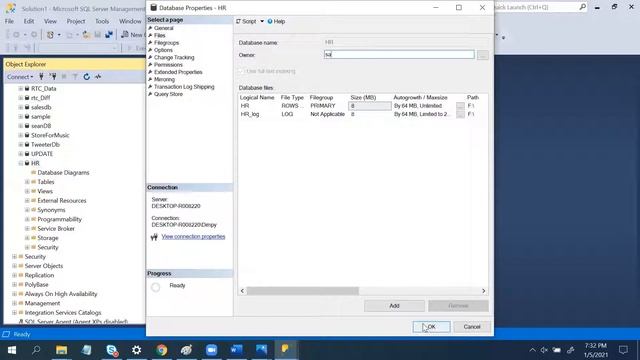 Fixing Database Diagram Issue using SSMS смотреть онлайн